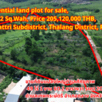 Large potential land plot for sale, 49 Rai 160.2 Sq.Wah, Price 205,120,000 THB, Thep Krasattri Subdistrict, Thalang District, Phuketขายที่ดินแปลงใหญ่ทำเลศักยภาพ 49 ไร่ 160.2 ตารางวา ราคา 205,120,000 บาท ตำบลเทพกระษัตรี อำเภอถลาง จังหวัดภูเก็ต出售大型优质地块土地，面积49莱160.2平方哇，价格205,120,000泰铢，位于泰国普吉府他朗县帖拉萨特里镇。